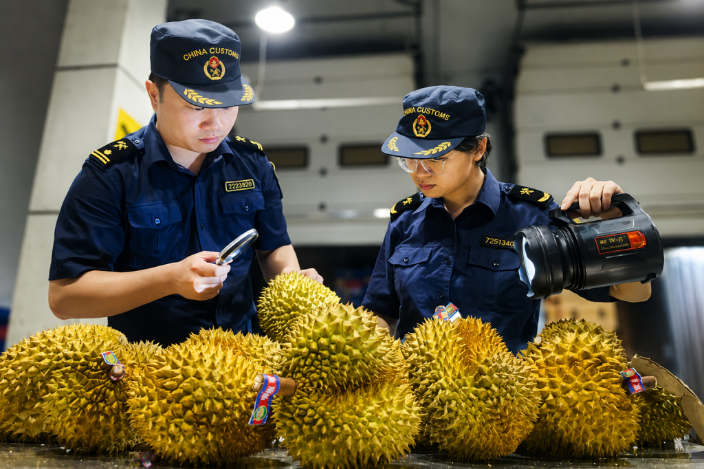 柬埔寨榴莲取代越南泰国