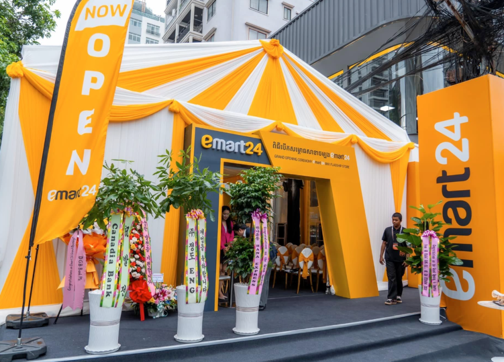 不到一个月开5家新店，emart24为何在柬埔寨突然走红？
