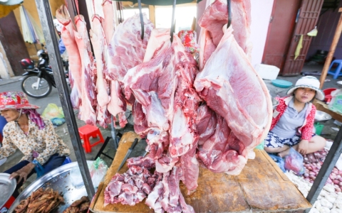 柬埔寨肉类自给率达98% 政府持续打击非法冻肉进口