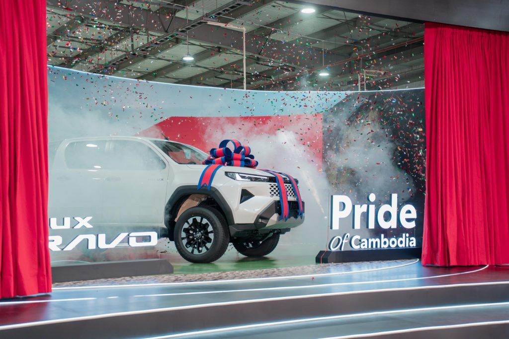 丰田柬埔寨工厂新增Hilux Travo组装线，月产能升至约400辆