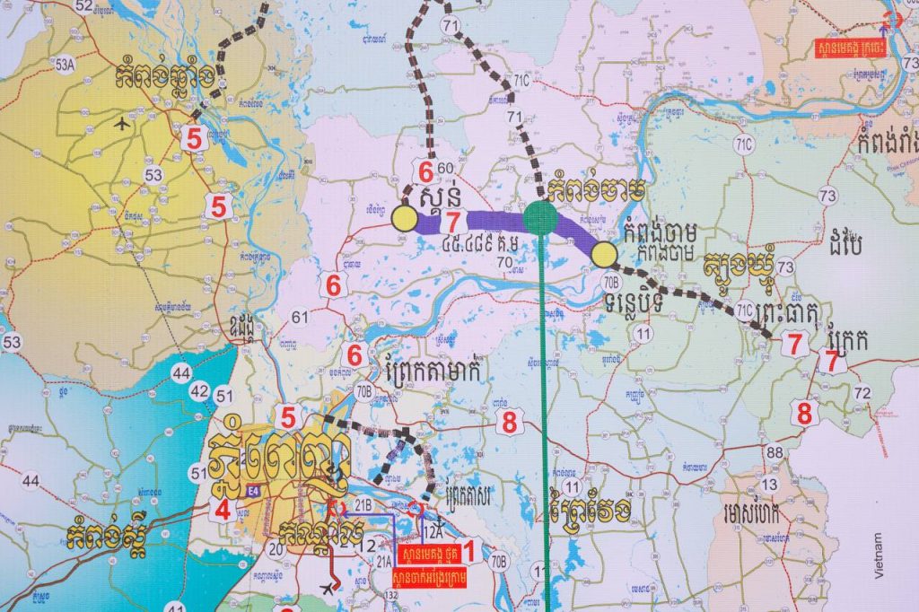 7号国道升级通车，柬埔寨东北通道通行时间减半