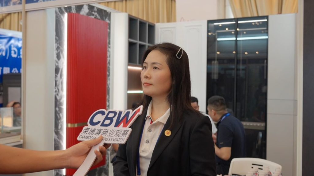 柬埔寨鲁班家居总经理舒顺丽