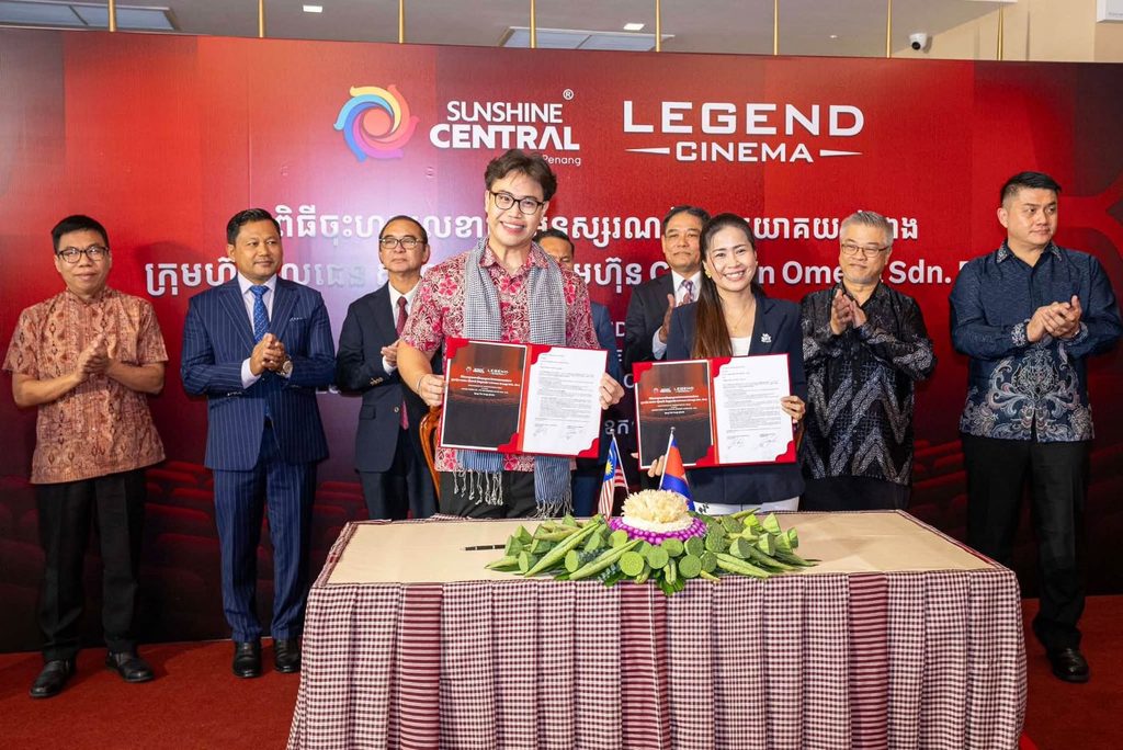 柬埔寨Legend Cinema与马来西亚企业签署合作协议进军槟城市场