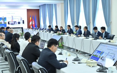 中国企业考察柬埔寨绿色能源项目