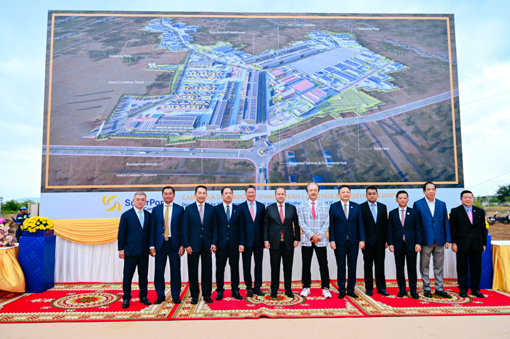 柬埔寨超级港Cambodia SuperPort项目规划效果图