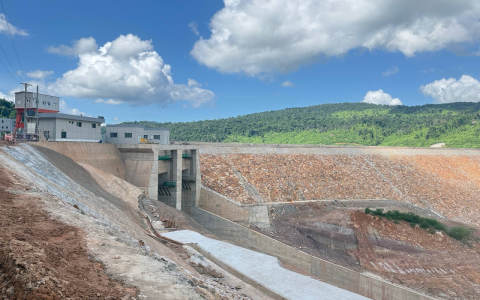 投资2.31亿美元、中国电建承建，柬埔寨80兆瓦水电站年底竣工