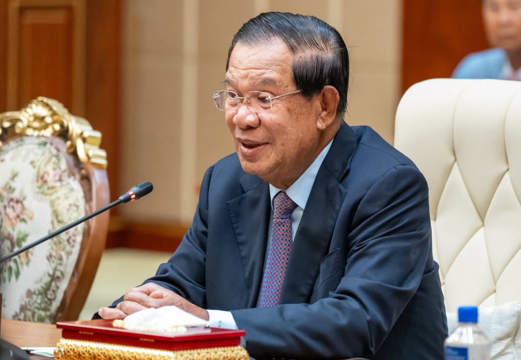 柬埔寨参议院主席洪森致辞讲话